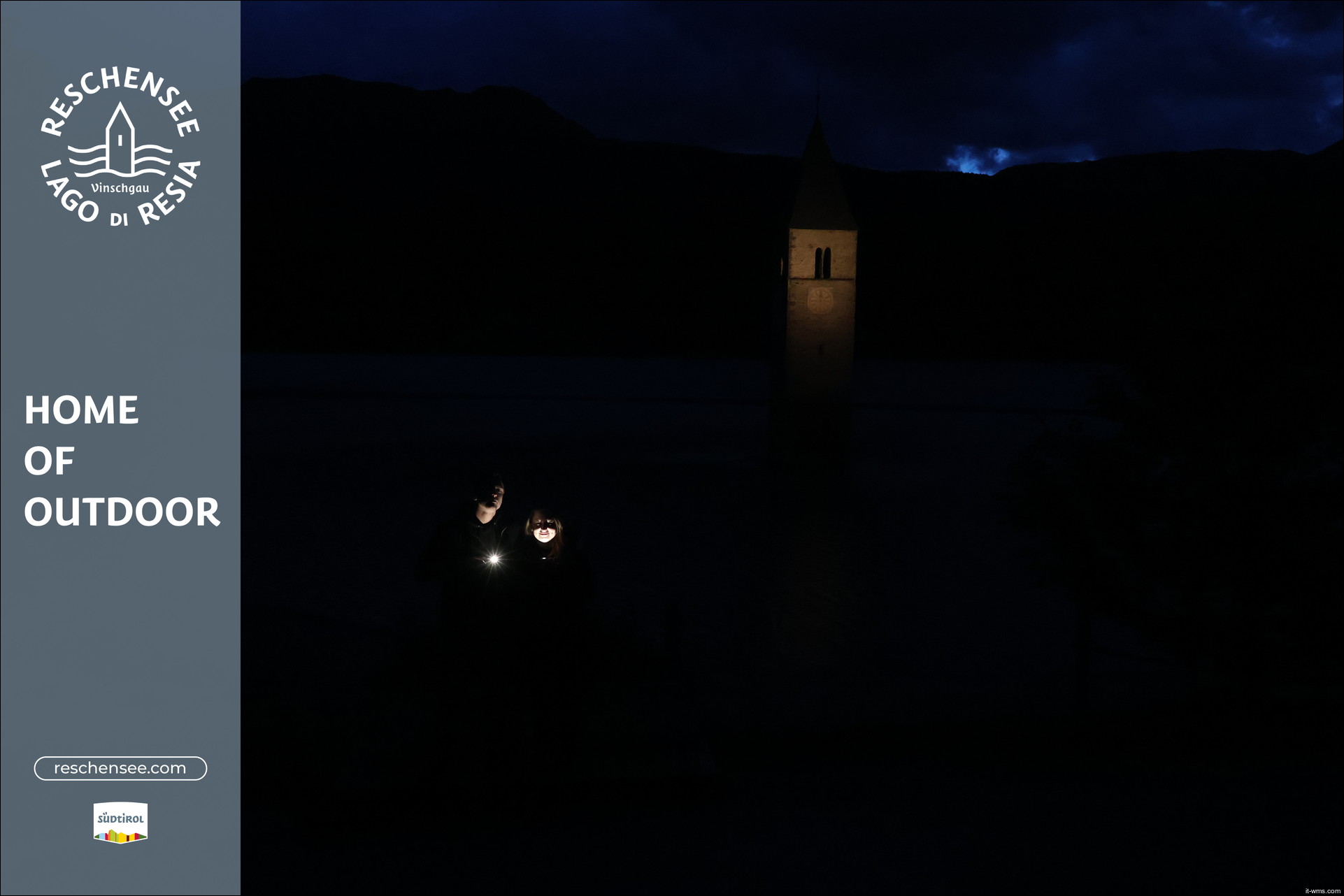 Der Reschenpass, gerade eben.