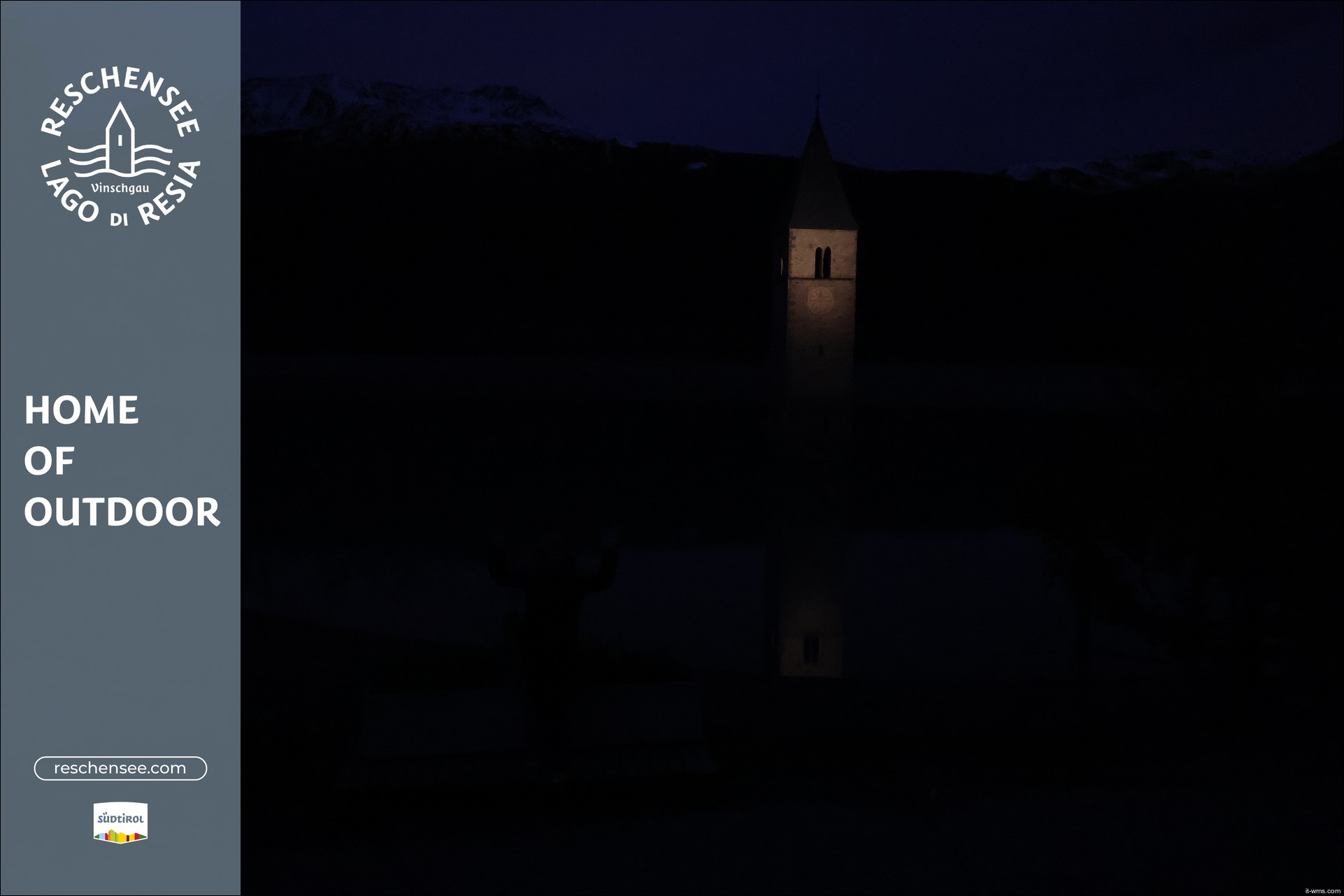 Der Reschenpass, gerade eben.